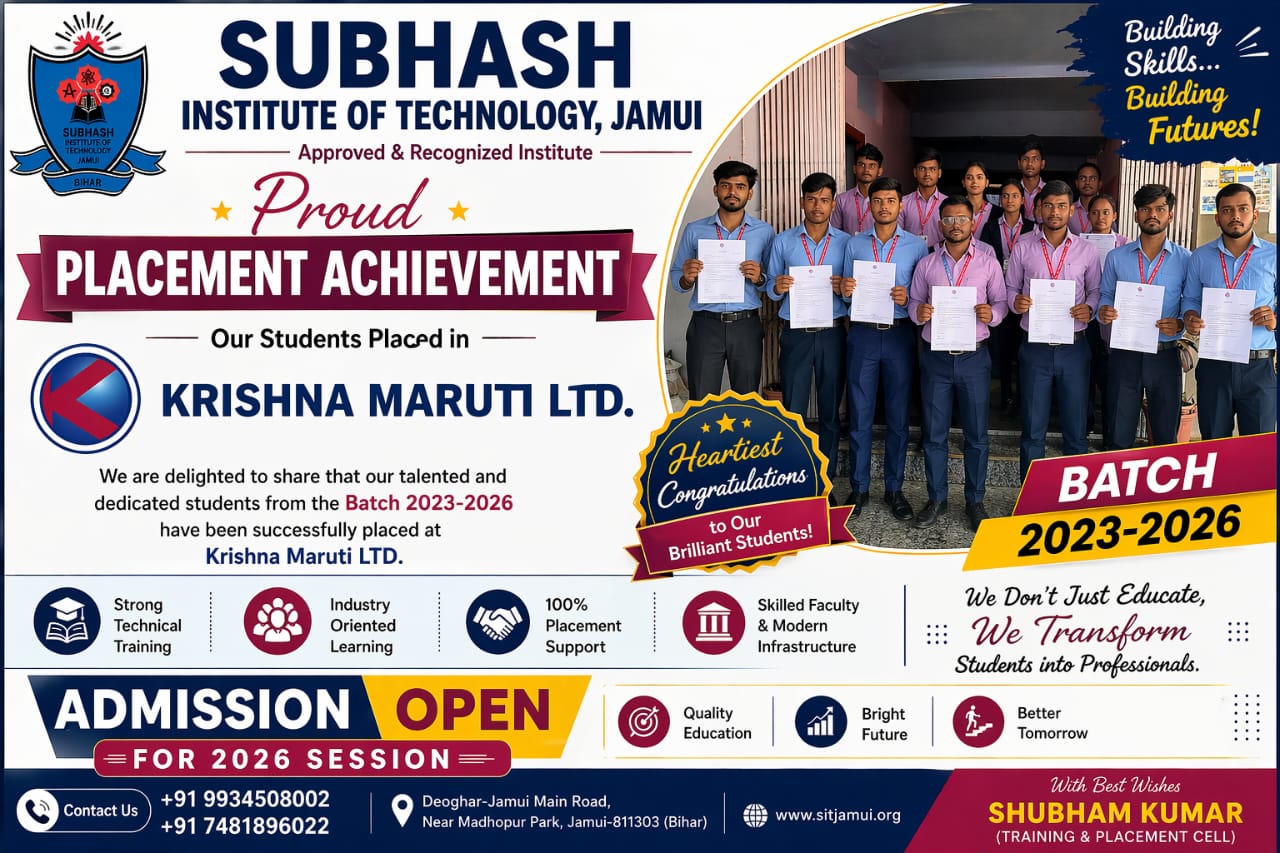 Subhash Institute of Technology